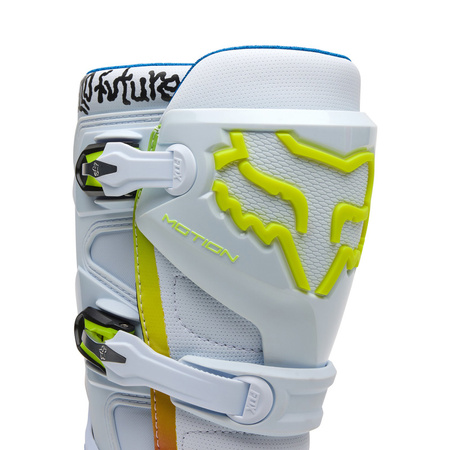 Buty enduro MX Fox Motion Hello Future Red/Black/White