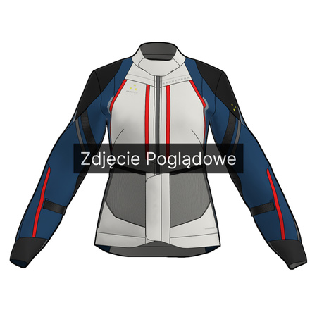 Kurtka Tekstylna Rebelhorn Hardy 3.0 Lady Blue/Grey/Red 