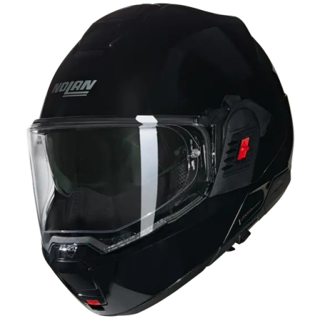 Kask motocyklowy szczękowy flip-back NOLAN N120-1 CLASSICO N-COM czarny