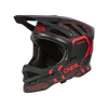 KASK ROWEROWY O'NEAL BLADE POLYACRYLITE STRIKE BLACK/RED + QUIN PRO
