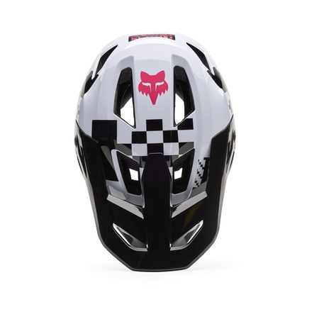 Kask Rowerowy Fox Junior Rampage Digi Img Black/White 