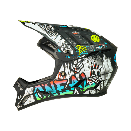Kask full-face O'NEAL BACKFLIP Rancid – Bezpieczna jazda na rowerze i hulajnodze