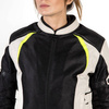 Kurtka Tekstylna OZONE Flow Lady Black/Grey/Fluo Yellow