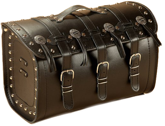 Kufer Motocyklowy Skórzany K08E 55CM