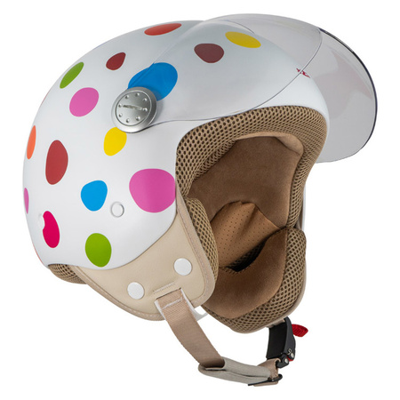KASK MOTOCYKLOWY NZI PASARELA LUNAR MULTICOLOR MATT