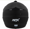 Kask Crossowy MPX MD-905 czarny mat