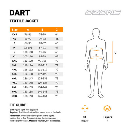 Kurtka Tekstylna OZONE Dart Silver/Black