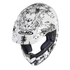 Kask motocyklowy off road/enduro  HJC CS-MX II CREEPER white/black