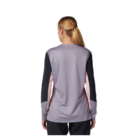 Koszulka Rowerowa Z Długim Rękawem Fox Lady Defend Stone