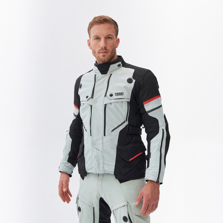 Kurtka tekstylna REBELHORN RANGE GREY/BLACK/RED