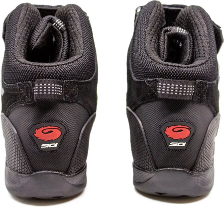 Buty motocyklowe SIDI META czarne miejskie krótkie turystyczne 