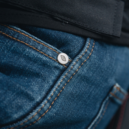 Spodnie Jeans OZONE Striker Slim Fit Washed Blue L32