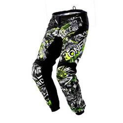 Spodnie motocyklowe off road O'NEAL Element Attack Black/Neon Yellow
