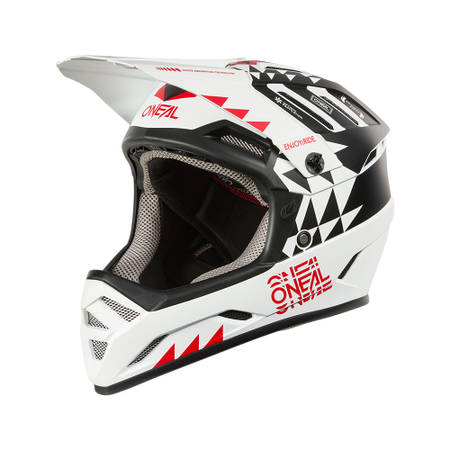 KASK ROWEROWY O'NEAL BACKFLIP KNOX WHITE/BLACK