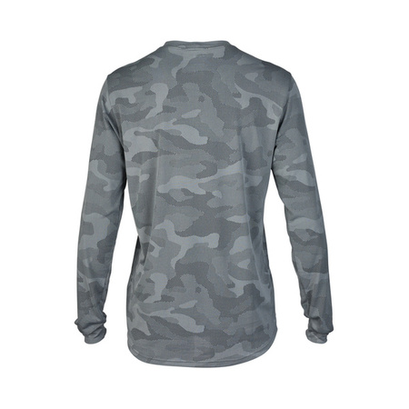 Koszulka Rowerowa Z Długim Rękawem Fox Ranger Tru Dri Cloud Grey
