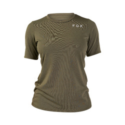 Koszulka Rowerowa FOX Lady Ranger Drirelease Alyn Olive Green