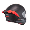 KASK MOTOCYKLOWY NZI WAKE STREAM BOOSTER SOLID NOUVEAU BLACK RED MATT