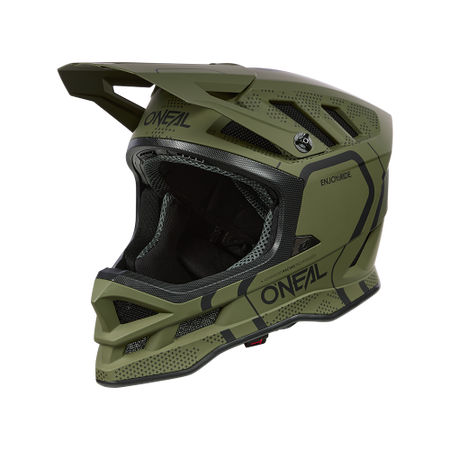 KASK ROWEROWY O'NEAL BLADE POLYACRYLITE STRIKE OLIVE/BLACK + QUIN PRO