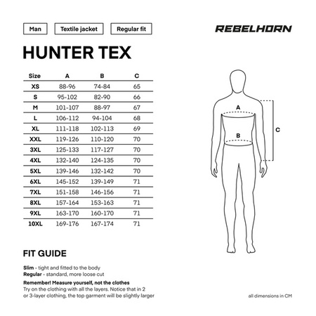 Kurtka Tekstylna Rebelhorn Hunter Black