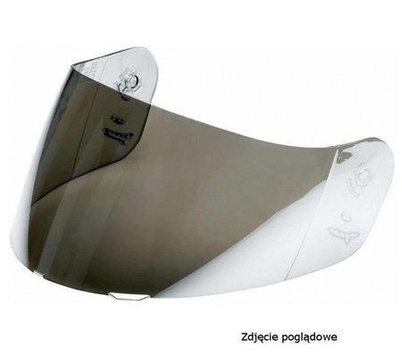 Szyba HJC HJ09 dark smoke do kasku HQ1/FG15/IS16/CL-ST II/CSR1/FS10/FS11/NINJA/CS-15/CL-SP/TR-1