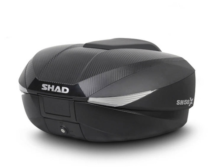 Kufer Motocyklowy SHAD SH58X Carbon (46-58L)
