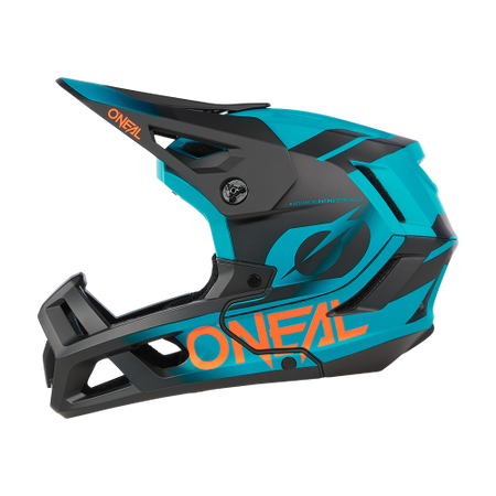 KASK ROWEROWY O'NEAL SL1 STRIKE BLACK/TEAL