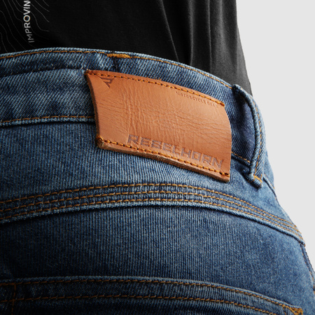 Spodnie Jeans Rebelhorn Bronco Monolayer Washed Blue 