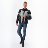 Kurtka tekstylna REBELHORN SCOUT black/grey/fluo yellow