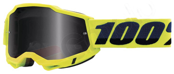 Gogle motocyklowe 100%  Accuri 2 Sand żółty szybka przyciemniana