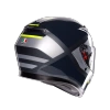 Kask Integralny AGV K3 Shade Grey/Yellow Fluo – Najnowsza Homologacja