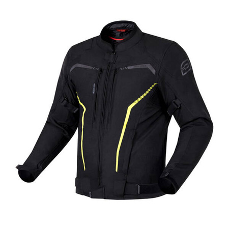 Kurtka Tekstylna OZONE Delta IV Black/Fluo Yellow