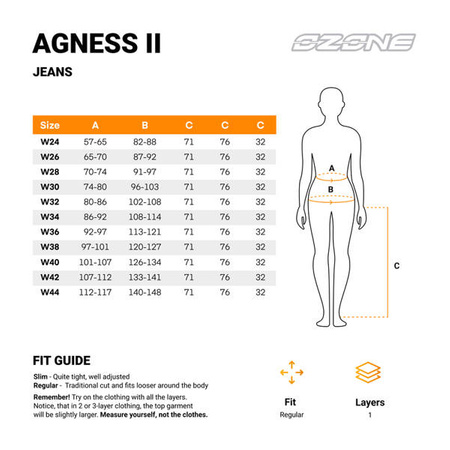 Spodnie Jeans OZONE Agness II Lady Washed Black L30
