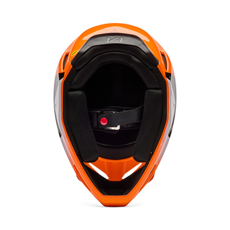 Kask motocrossowy Fox V1 Shield Fluo Orange
