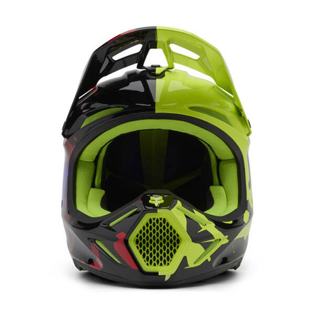 Kask FOX V3 Throttle Fluo Yellow