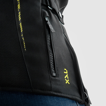 Kurtka Tekstylna Rebelhorn Jax Lady Black/Fluo Yellow