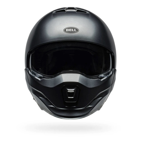 KASK MOTOCYKLOWY BELL BROOZER SOLID SATIN STARSHIP GREY
