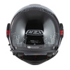 KASK MOTOCYKLOWY NZI MINIMOD DUO META BLACK SILVER