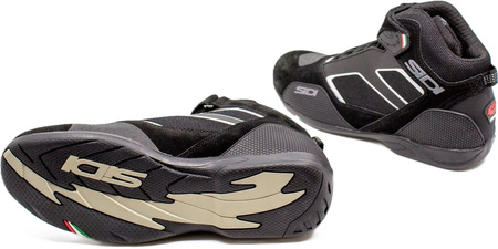 Buty motocyklowe SIDI META czarne miejskie krótkie turystyczne 