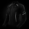 Kurtka Tekstylna Rebelhorn Jax Lady Black/Blue Lagoon