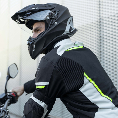 Kurtka tekstylna REBELHORN FLUX Black/Ice/ Flo Yellow