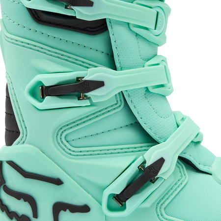 Buty motocrossowe juniorskie FOX Junior Comp Teal