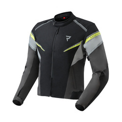 Kurtka tekstylna REBELHORN SPARK black/grey/fluo yellow