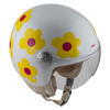 KASK MOTOCYKLOWY NZI PASARELA MARGARITAS NARANJA Y ROSA