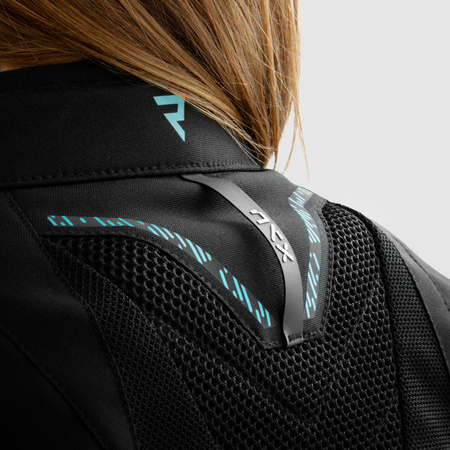 Kurtka Tekstylna Rebelhorn Jax Lady Black/Blue Lagoon
