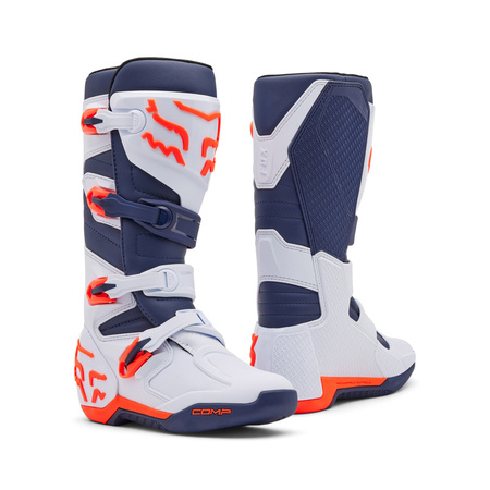 Buty motocrossowe FOX Comp White/Navy