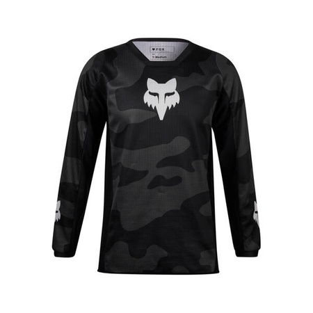 Dziecięca bluza enduro Fox Junior 180 Bnkr Black Camo