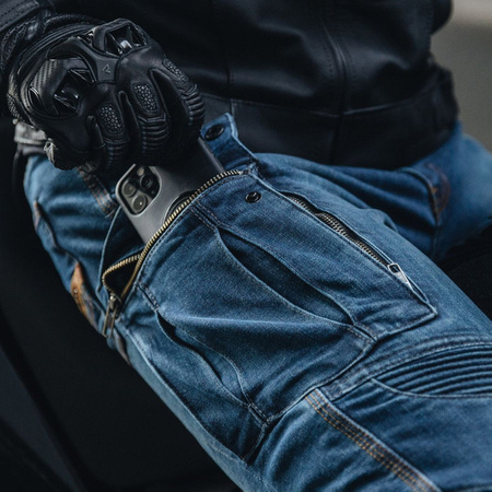Spodnie jeans REBELHORN vandal denim black L34