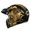 Kask Hjc V60 Flame Black/Gold 