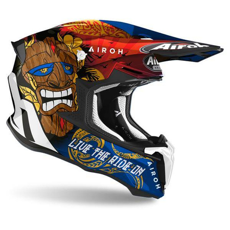 Kask motocyklowy off road AIROH Twist 2.0 Tiki Gloss