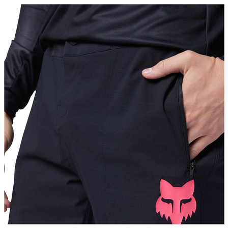 Spodenki Rowerowe Fox Ranger Race Black/Pink